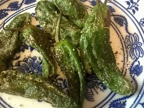 Papričky Padrón - tapas