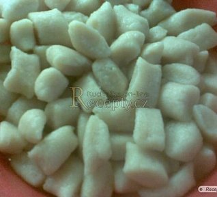 Bramborové noky - příloha ke gulášům