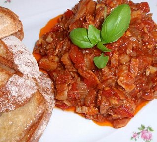 Jednoduchá směs z hlívy aneb hlíva po italsku