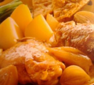 Dušené kuře po anglicku