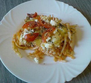 Zapečené špagety II.