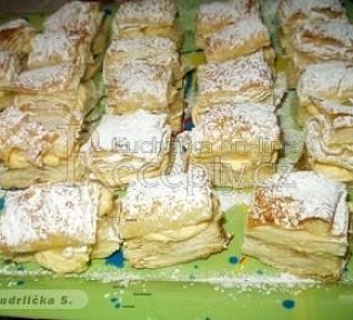 Kremeše s pudinkovým krémem