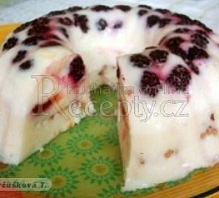 Ovocné mléčné želé