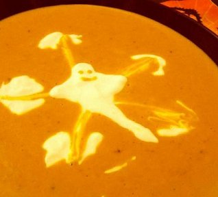 Chatulova dýňová - Halloweenská polévka