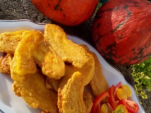 Dýňové pikantní řízečky