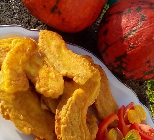 Dýňové pikantní řízečky