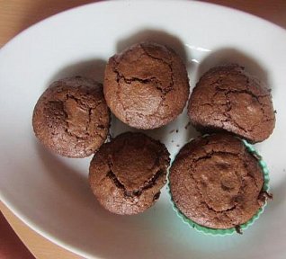 Čoko cupcakes