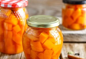 Dýňový kompot s ananasovou šťávou