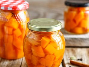 Dýňový kompot s ananasovou šťávou