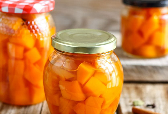 Dýňový kompot s ananasovou šťávou