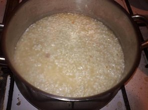 Risotto s masem a zeleninou Risotto s masem a zeleninou