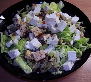Salát se sýrem feta