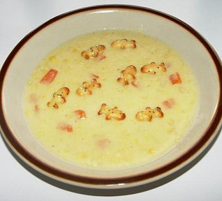 Kukuřičná polévka s mrkví