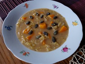 Kapustovo-dýňová polévka