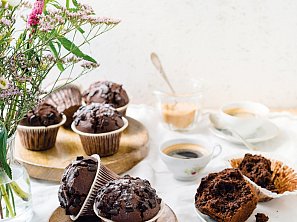 Čokoládové muffiny