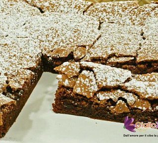 Nízká čokoládová buchta