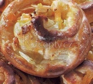 Šneci plnění tvarohem