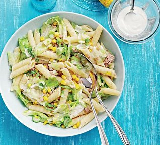 Penne s tuňákem a kukuřicí