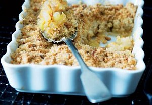 Crumble s jablky