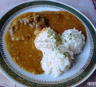 Hovězí krk na hořčici alias chuďasova roštěná