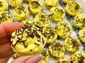 Košíčky s vanilkovým krémem