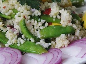 Citrusový kuskus salát