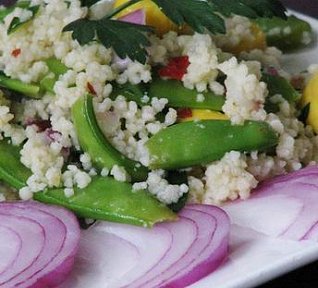 Citrusový kuskus salát