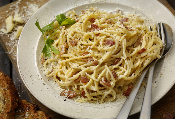 Špagety carbonara