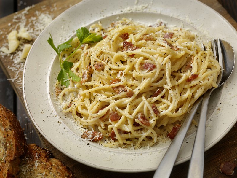 Špagety carbonara
