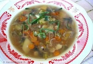 Zeleninová polévka s pohankou