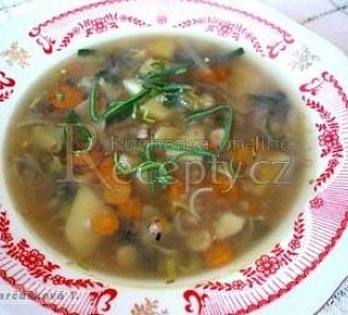 Zeleninová polévka s pohankou