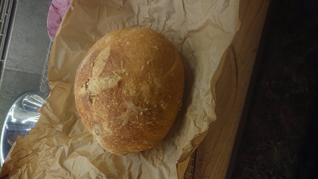 Chleba s křupavou kůrkou