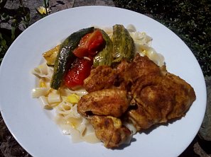 Cuketové kari kuře (nejen z remosky) Cuketové kari kuře (nejen z remosky)