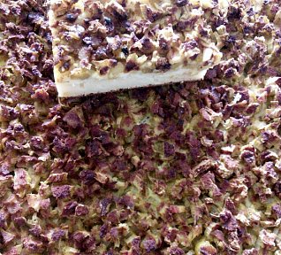 Rebarborová tvarohová buchta pro sportovce a kulturisty