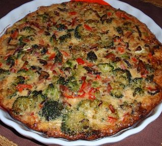 Koláč ze slaných tyčinek (preclíků)