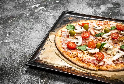 Nekynuté těsto na pizzu