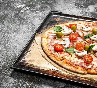 Nekynuté těsto na pizzu