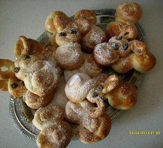 Velikonoční jidáše - krok za krokem