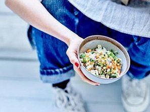 Salát z čínského zelí a papáji