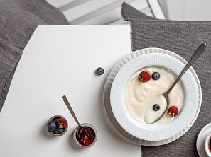 Krémová krupicová kaše