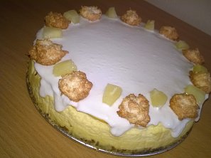 Cheesecake a la Piňa Colada