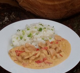 Hořčicové kuře na smetaně