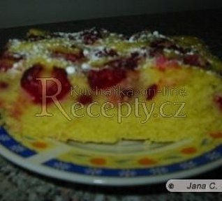 Rychlá bublanina s třešněmi Rychlá bublanina s třešněmi