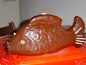 Čokoládová štědrovečerní ryba
