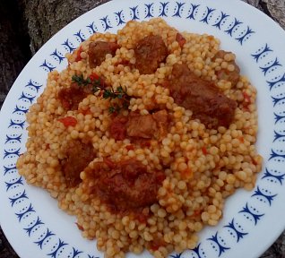 Vepřový perkelt s tarhoňou