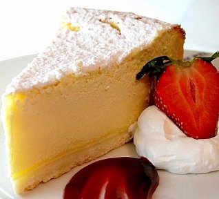 Tvarohový koláč s citronem