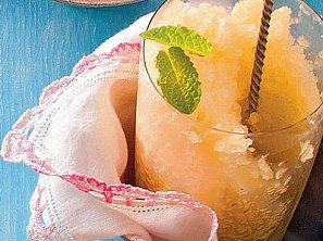 Melounovo-mangová granita