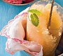 Melounovo-mangová granita