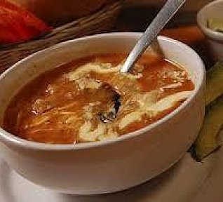 Mexická polévka Sopa Tarasca