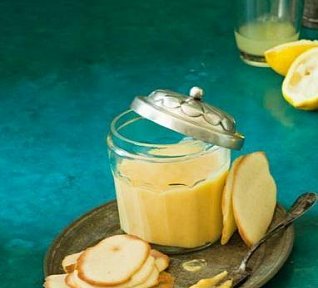 Vaflové sušenky s citronovým krémem